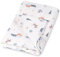 Julius Zöllner Jersey Decke gefüttert aus Baumwoll-Jersey | Gr. 70x100 cm | Made in Germany | OEKO-TEX® STANDARD 100 | Little Fox