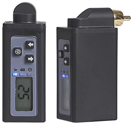 MAXS Professioneller Mini-LCD-Bildschirm Drahtloses Tattoo-Netzteil 2000Mah RCA/DC-Kabel Batterie Für Tattoo-Zubehör 1 STÜCKE,RCA