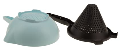 Tupperware Sieb Goldregen Siebling Küchenhelfer Frühlingssieb Handsieb PINK/ROSA + Spitzsieb Schwarz + Aloha Becher mit Henkel