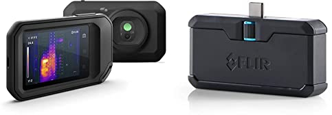 FLIR C5 Compact Thermal Camera & One Pro Thermal Imaging Camera for Android USB-C