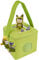 Annmore Bag for Tonies Characters and Toniebox, Green Tote Bag for Tonies Figurines, Soft Carry Case for Creative Tonies, Storage Bag for Kids Audio Player