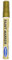 SolaDirect Gold Permanent Marker Pen, Bullet Tip 2.5 mm Point, Oil Based Paint, Multi-Surface, Work on Stone, Leather, Fabric, Plastic, Rubber, Glass, Cardboard