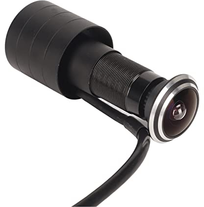 Türspionkamera, HD 4MP Türaugenloch IP Kamera, Laufwerkfreie RJ45 Türspion IP Kamera Heimüberwachungskamera, USB Digitalsignal, Bewegungserkennungsalarm
