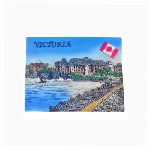 Victoria Canada Kühlschrankmagnet Reise Souvenir Kühlschrank Dekoration Magnetaufkleber Handbemalte Bastelkollektion