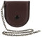 BESPORTBLE Taschenuhr Lederhülle Taschenuhr-Lederetui Pu-Uhrenetui Vintage-Uhren-Taschenhalter Uhren-Reiseetui Mit Kette Tragbarer Uhrenbehälter Für Männer Geschenk Kaffee