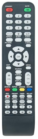 VINABTY Reemplazar el Control Remoto Apto para Schneider TV LED32-SCP200H