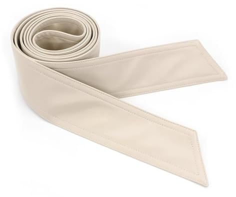 Inzegao Weicher Ledergürtel für Damen, Daunenmantel, Bindebund, Lederjacke, Mantel, Gürtel