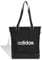 adidas Damen LINEAR Essentials Shopper, Black/Silver met., One Size