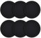 6 Joystick Kappen für Nintendo Switch/Lite/OLED, Switch Thumb Grips für Nintendo, Silikon Thumb Grip, Thumbstick Grip Switch Lite Zubehör Nintendo Switch Daumenkappen, Schwarz