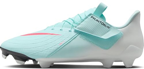 Nike Unisex Phantom GX 2 Academy EasyOn Oxford-Schuh, Mint Atomic Red Off Noir, 36.5 EU