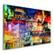 Stuttgart Pop Art Wahrzeichen Wandbild Leinwandbild Kunstdruck XL Wanddeko Größe 60x40x2cm