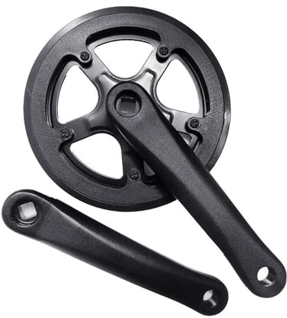 ZHENBYR Faltrad Kettenblatt Kurbelgarnitur 52T/48T/40T Elektrische Fahrräder Kettenblatt Aluminium Legierung Fahrräder Kurbel Kettenrad