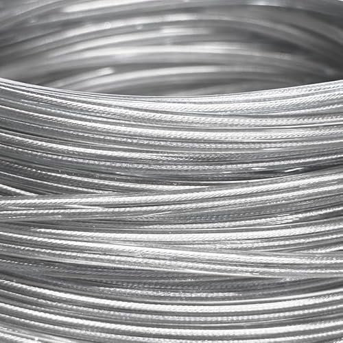 ORION LIGHTSTYLE Flaches Lampenkabel Ersatzkabel PVC ummantelt YML 2-polig 2 x 0,75 mm2 zwei Adern Leitungen dünn Leuchtenkabel transparent durchsichtig 5m 5 Meter