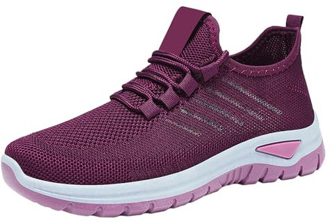 Scarpe Donna Estive,Scarpe Ortopediche Donna,Sneakers Casual Dimagrante Passeggio Sneakers da Ginnastica Outdoor Tennis Piattaforma Running Traspiranti Jogging