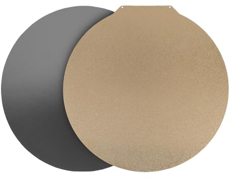 banapoy Doppelseitige Strukturierte PEI -Build -Platte, 7,87in Runde PEI FLEINE FINDERLEGE 3D -Druckbett mit Magnetbasis, 3D -Druckerplattform für Kossel Delta