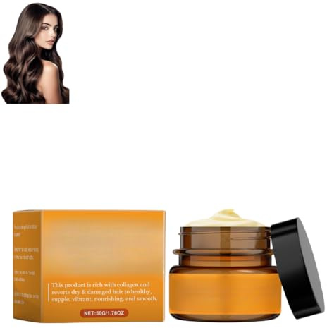 Kollagen-Conditioner, tiefenwirksame Haarmaske, feuchtigkeitsspendend und pflegend für die Kopfhaut, Anti-Frizz-Reparatur
