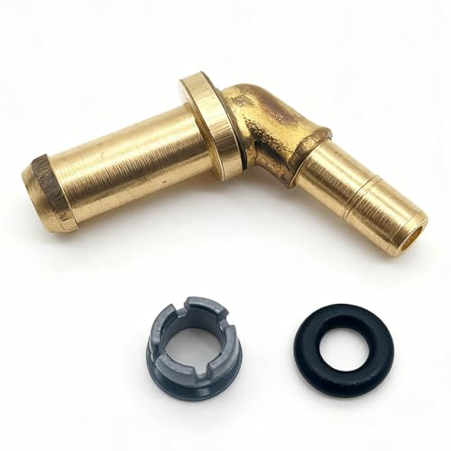 LR049990 Thermostat Water Outlet Hose Connector Kit for Jaguar XF XJ XK 3.0 V6 5.0 V8 & Land Rover Range Rover Sport Discovery Velar Replaces LR048474 C2Z28258