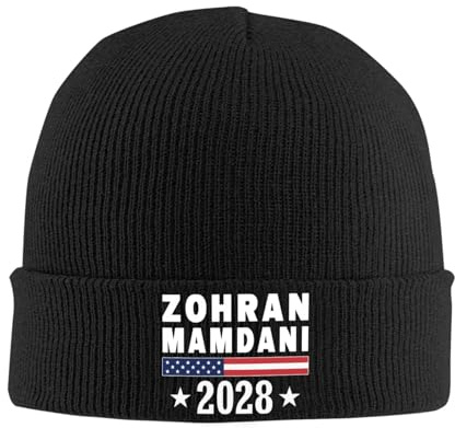 Beanie Mütze Zohran Mamdani 2028 Zohran Mamdani Für Den Bürgermeister Von New York City Leichte Cuffed Plain Hat Unisex Skull Beanie Für Skifahren Damen Herren