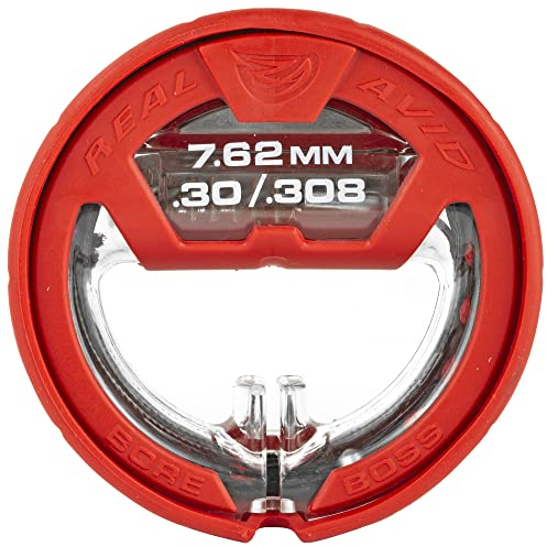 RealAvid Unisex-Adult REAL AVID Bore Boss Kal.30/.308/7.62mm, red, no Size