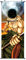 CoolChange Großes One P. Rollbild/Kakemono aus Stoff | Poster 100x40cm | Motiv: Lorenor Zorro