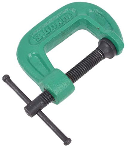 Aexit Carpenter Adjustable Green Metal 1 Capacity Screw Tightener G Clamp (2c771fea67989cfcbde58bc7740234f1)