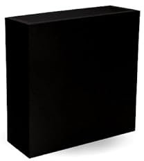 MOOVERE Bac à Fleurs de Couleur Opaque Moderne, pour intérieur/extérieur, pour Plantes et Fleurs en polyéthylène (80cm (80x32x80 cm), Noir)