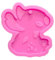 Guratapa Moules en silicone brillant pour loisirs créatifs, porte-clés, argile polymère, pendentif époxy, bricolage, décoration de gâteau, moule à fondant