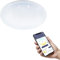 Eglo connect.z Smart Home Led plafoniera Totari-Z, plafoniera cielo stellato Ø 38 cm, ZigBee, app e controllo vocale, colore della luce regolabile, dimmerabile