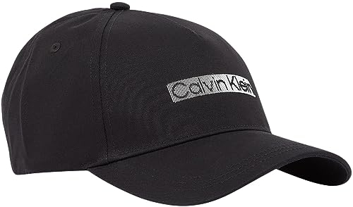 Calvin Klein Herren Move 3D Logo BB Cap K50K510655 Kappe, Schwarz (Ck Black), OS