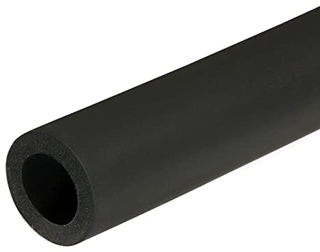sourcing map Rohrleitung Isolierung Schaum Rohr Rückstand Isolierung Rohrleitung 15mm ID 25mm AD 3.3ft Wärmeerhaltung für Handgriff Greifen Unterstützung