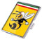 XENITE Roller-Zubehör-Emblem-Abzeichen-Hülle for Piaggio Vespa LX LXV Primavera Sprint GTV GTS Super 946 50–300 cc (Farbe : A)