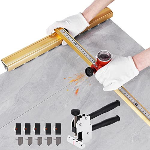Tagliapiastrelle Manuale Tagliapiastrelle Professionale per Porcellana Ceramica Tagliapiastrelle Tagliapiastrelle di Grande Formato Taglierina Capace Piastrelle Formato 72' Telaio Interamente in all