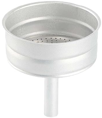JISADER Moka Pot Replacement Funnel, Aluminum Filter, Coffee Pot Replacement Funnel, for Espresso Maker, 6 Cup
