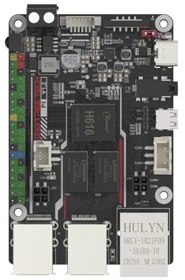 BIGTREETECH Pi V1.2 Control board 64bit Quad Core 1GB DDR3L 40-pin GPIO Compatible with SKR MINI E3 V3.0 Octopus/SKR V1.4 turbo to run Klipper/Linux/Debain For I3/CoreXY 3D Printer