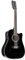 Red Hill AF-8A8C12-BK 12-String Electro-Acoustic Guitar (Black) - Guitare Acoustique 12 cordes