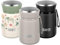 SHO Food Flask - Vacuum Insulated, Double Walled Stainless Steel Food Flask & Food Container - 10 Hours Hot & 20 Hours Cold - 530ml 800ml - BPA Free (Soft Taupe, 530ml)