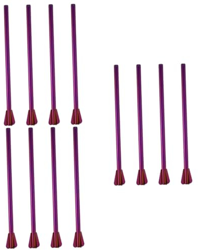 TOVINANNA Lot De 3 Pailles À Cocktail Réutilisables En Acier Inoxydable Cuillères Pailles En Métal Pour Fêtes Extérieur Et Bureau 4 Pièces X 3