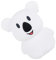 Hoement 1 Stück Koala Silikon Koala Nachtlampe LED Silikon Lampe Cartoon Klopfte Lampe Kinderzimmer Nachtlicht Silikon Nachtlicht Cartoon Koala Nachtlicht Schlaflichter Silikon Licht