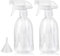 Bynccea 400ml Empty Spray Bottle Plastic Bottles, Clear Plant Mister Water Spray Bottle, Reusable Adjustable Nozzle Mist/Stream Water Spray Bottles for Cleaning Solutions, Plants, Hair
