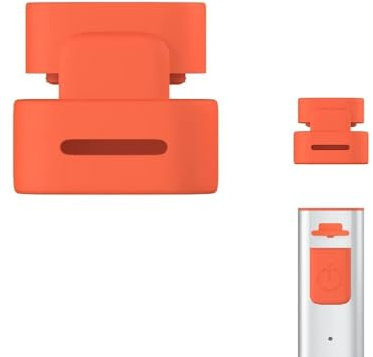 Generic Pen Cap for Logitech Crayon Digital Pencil, Orange Cap, Pencil Accessory