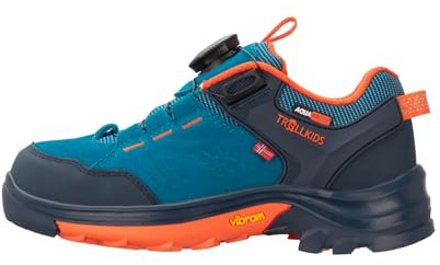 Trollkids Kids Gjende Hiker Low 40, Atlantic Blue