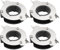 ECSiNG Lot de 4 Adaptateurs pour Ampoules de Phares de Voiture H7 LED LZ05 L05B Compatible avec GTI 2018-2019 Compatible avec Crafter 2 2017 15,5 X 10,6 Mm