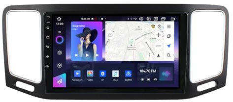HCDZF Nf 4,Android 13 Radio Coche para Volkswagen Sharan Seat Alhambra 7N 2012-2018 con GPS, Pantalla para Coche Soporte Control del Volante FM WiFi Carplay Pantalla Dividida +Cámara Trasera
