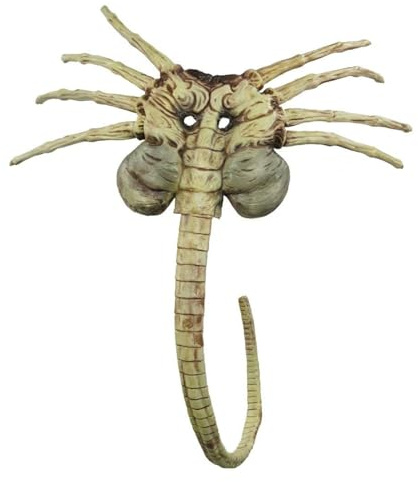 Makoike Masque Alien Facehugger effrayant Xénomorphe Visage Huggers Zombie Masques Carnaval Halloween Cosplay Accessoires
