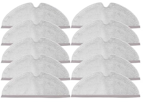 Soporte For Mopa, Compatible Con Roborock, S5 Max, S6 MAXV, S50 MAX, S55 MAX, T7, Aspiradora Robot, Soporte For Mopa, Almohadillas De Repuesto.(10pcs)