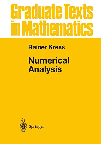 Numerical Analysis (Graduate Texts in Mathematics, 181)