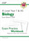 A-Level Biology: AQA Year 1 & AS Exam Practice Workbook - includes Answers: for the 2026 and 2027 exams (CGP AQA A-Level Biology)