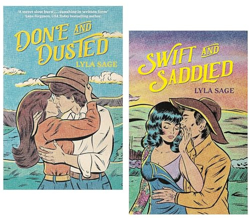 Rebel Blue Ranch Series 2 Books Collection Set (Done and Dusted & Swift and Saddled)