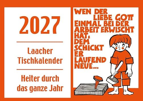 Laacher Tischkalender Heiter durch das Jahr 2027
