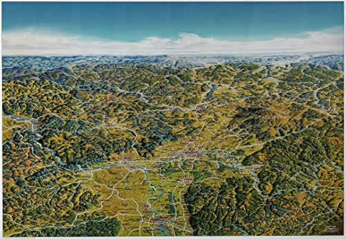 Panoramakarte Rhein-Main